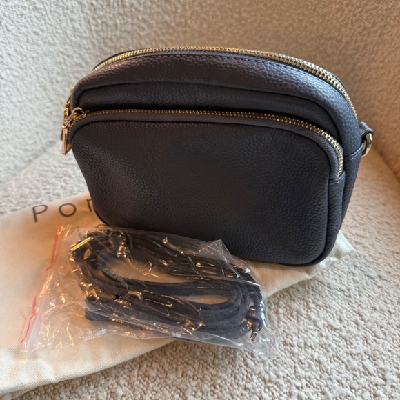 Pom Pom London Original Crossbody Leather Bag - Picture 2 of 4